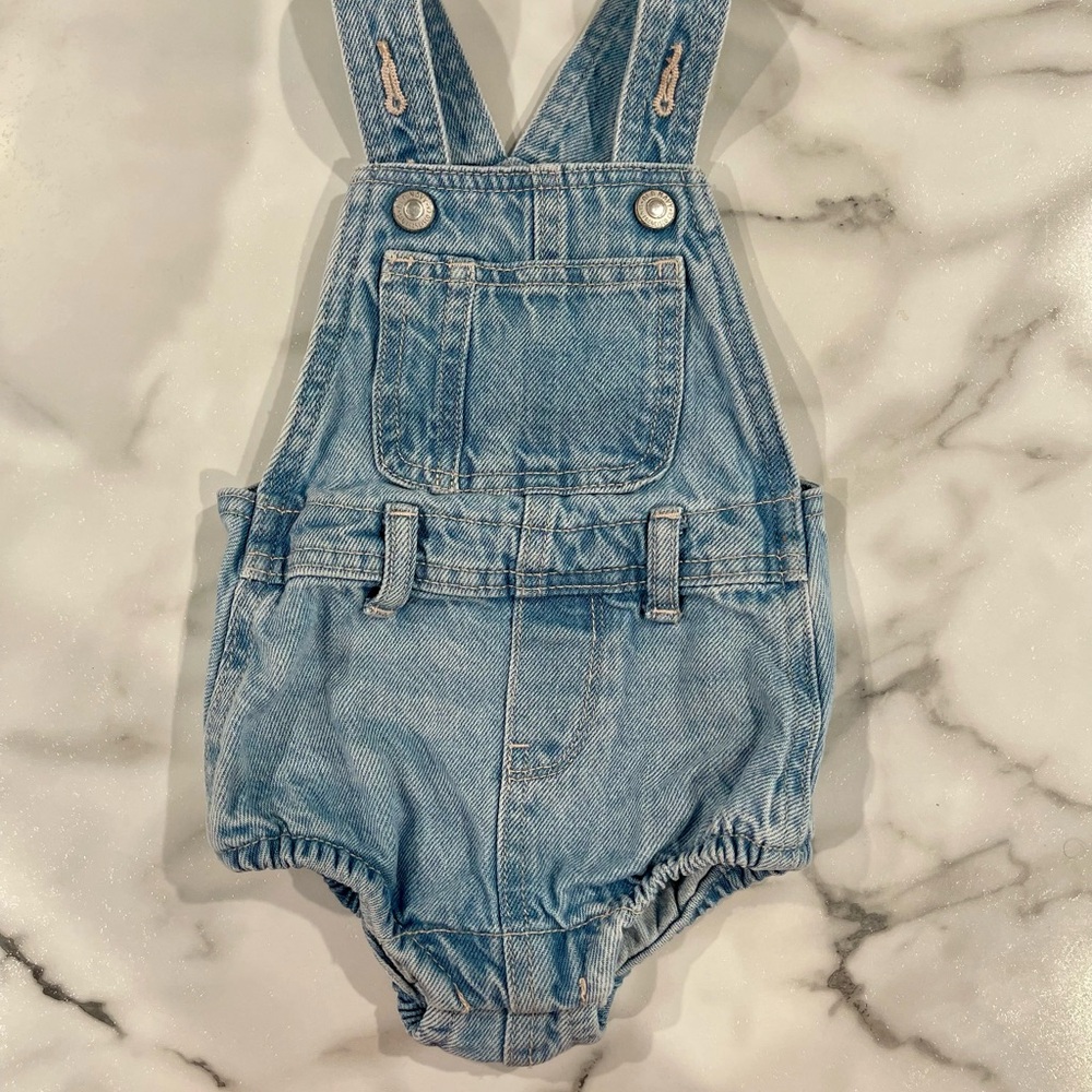Old Navy Blue Denim Overalls